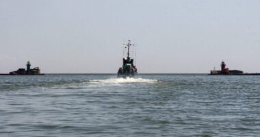 Drone strike sinks ship in NATO waters as Zelenskyy warns of looming ‘massive strike’