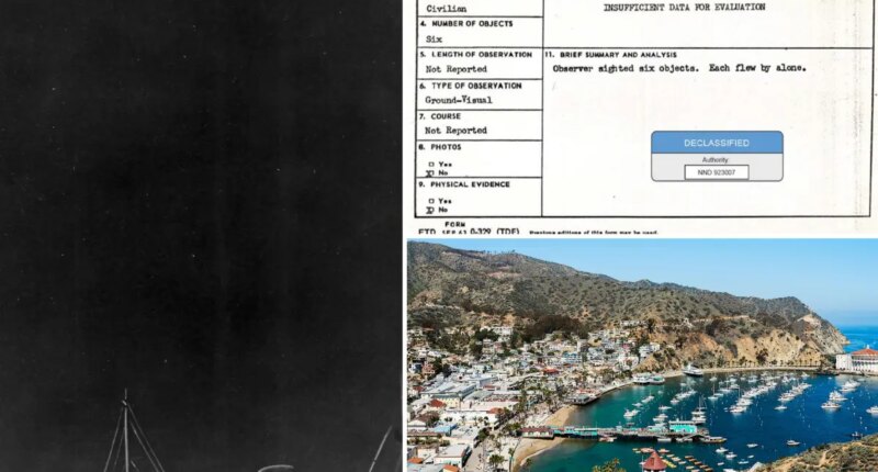 Eerie Catalina Island UFO sightings exposed in White House docs