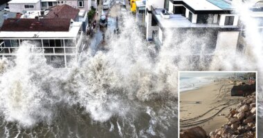 El Niño causes ocean phenomenon waves to raise California sea levels