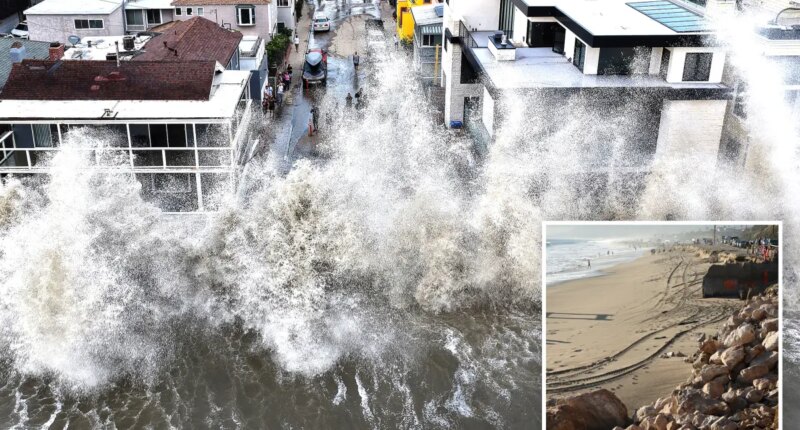 El Niño causes ocean phenomenon waves to raise California sea levels