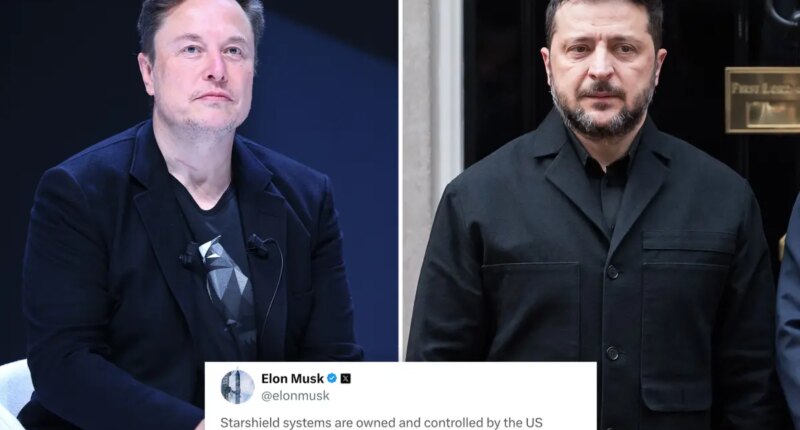 Elon Musk blames Trump for Starshield throttling in Ukraine that Zelenksy warns will cost lives