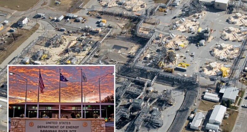 Energy Dept. lab fire sparks nuclear scare after 'radiological release' at SC facility