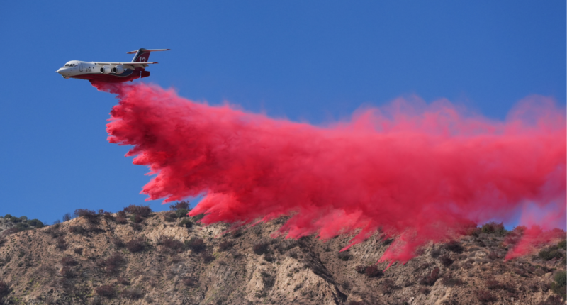 Evacuation orders issued as wildfire burns in Orange County, California