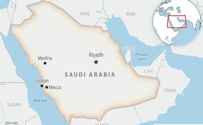 Explosions are heard in the Saudi capital as Riyadh airport is reported closed