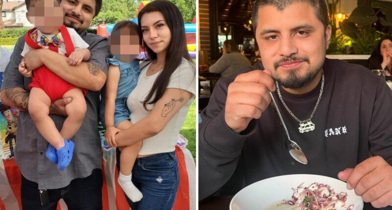 Father of three stabbed to death while getting snacks for kids waiting at park