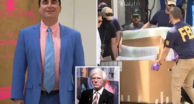 Florida art dealer Leslie Howard Roberts sentenced for scheme to sell fake Andy Warhol artworks
