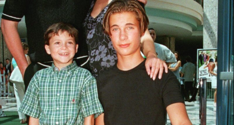 FILE - Erik von Detten is pictured next to Cameron Finley, at the