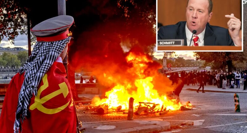 France in flames is preview of what 'DSA' Democrats want for US, Sen. Eric Schmitt warns