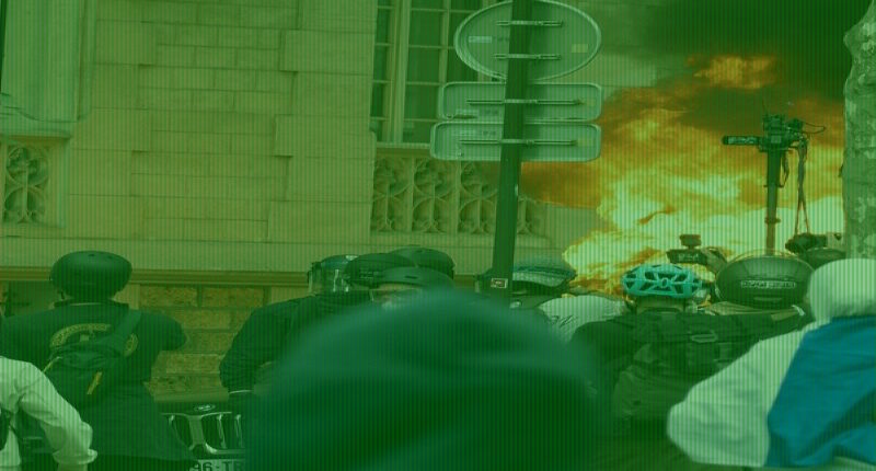 French cop charged after student blinded by rubber bullet at protest