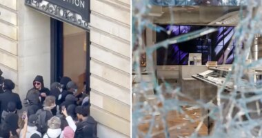 French rioters target luxury stores as Dior hires private security