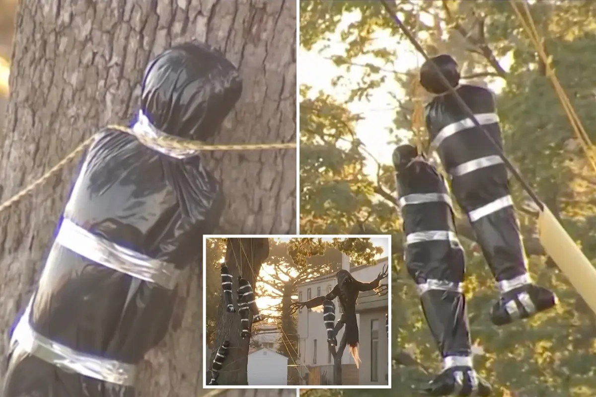 Pennsylvania Halloween Display Featuring Hanging Bodies Draws Lynching Comparisons