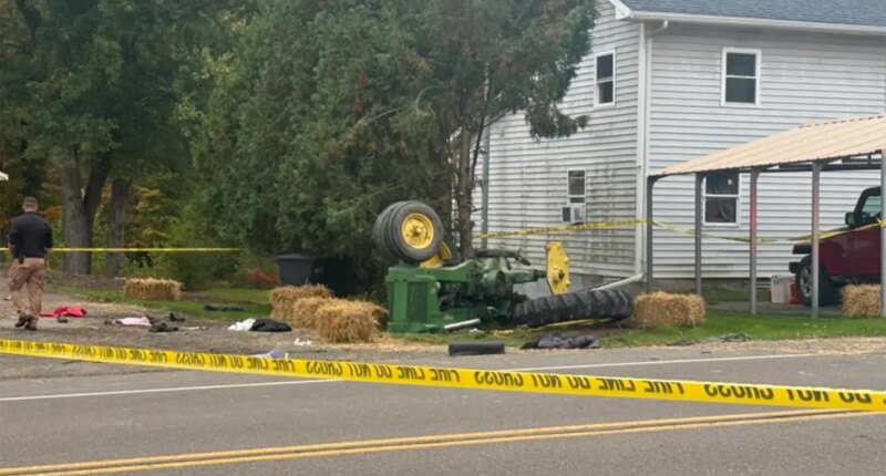 Hayride tractor crashes, injuring 14 -- including 3 critically -- at upstate NY youth outing