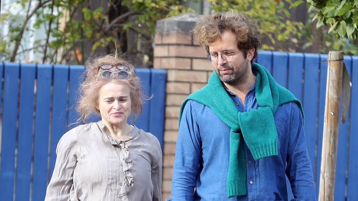 Helena Bonham Carter and Rye Dag Holmboe Share Romantic Stroll