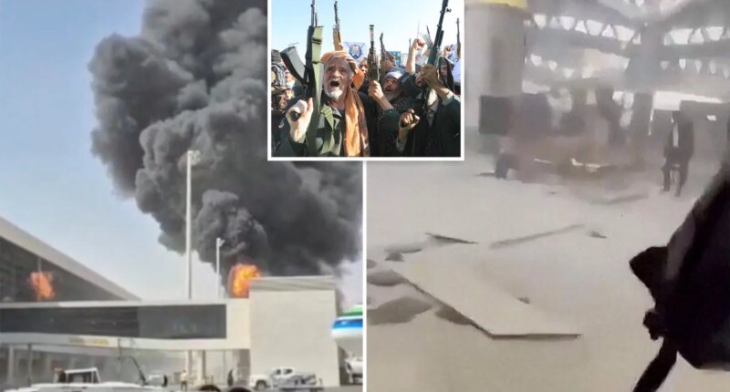 Houthis, Saudis launch back-and-forth airport strikes