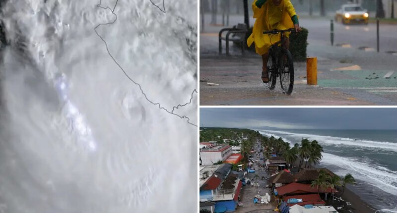 Hurricane Simon pounds resorts and vulnerable towns along Mexico’s Pacific coast