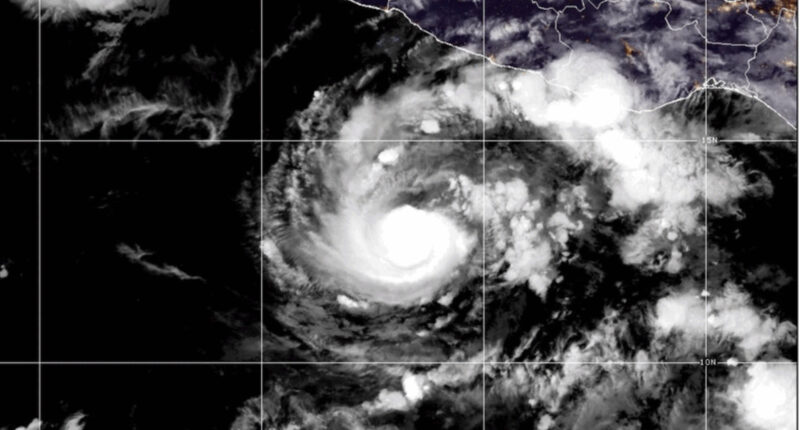 Hurricane Trudy strengthens to Category 2 as it approaches Mexico coast