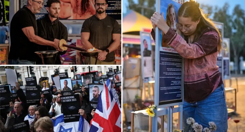 Israel, other nations honor Oct. 7 victims with somber memorials on 3rd anniversary