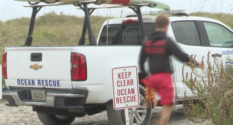 Jacksonville Beach Ocean Rescue braces for impacts from high tides, rough surf