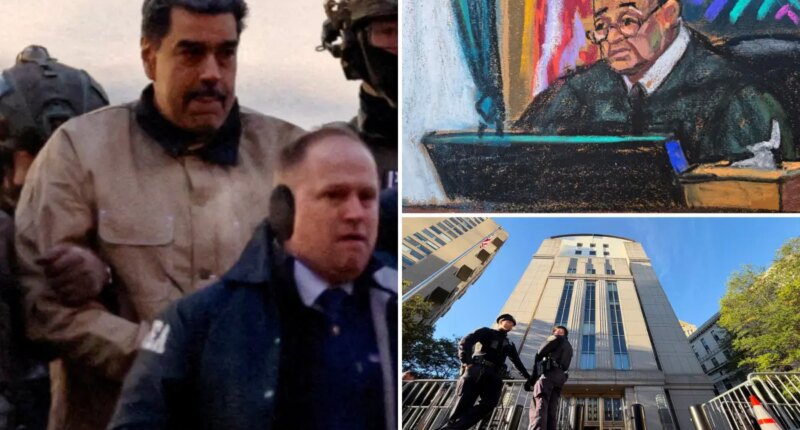 Judge cuts off ex-Venezuela dictator Nicolás Maduro’s rambling NYC court speech rejecting new torture rap