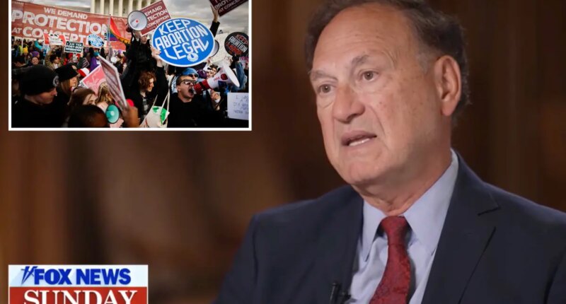 Justice Alito, who authored Dobbs decision, says it was 'perfectly clear' Constitution didn't grant right to abortion