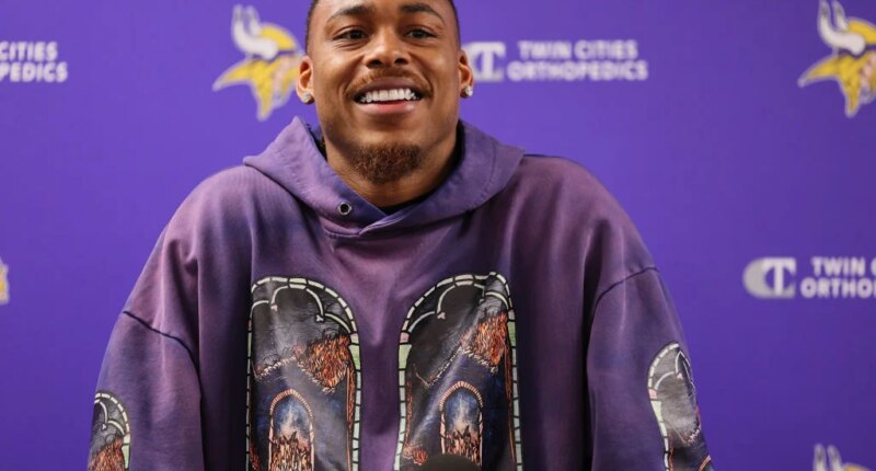 Justin Jefferson of the Minnesota Vikings