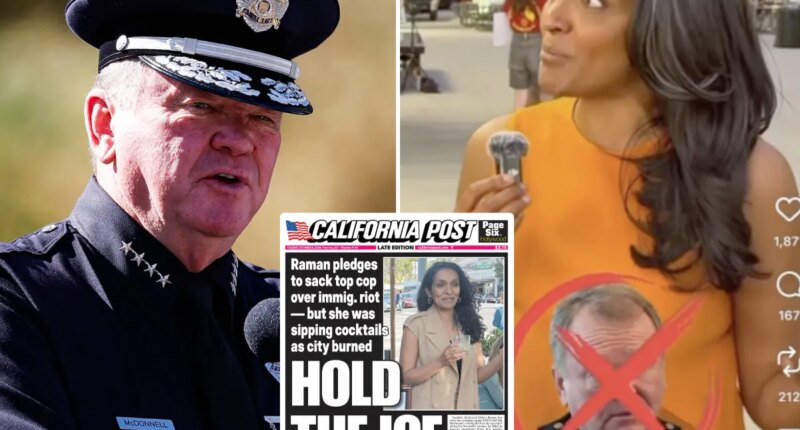 LAPD chief responds after Nithya Raman targets him in campaign video