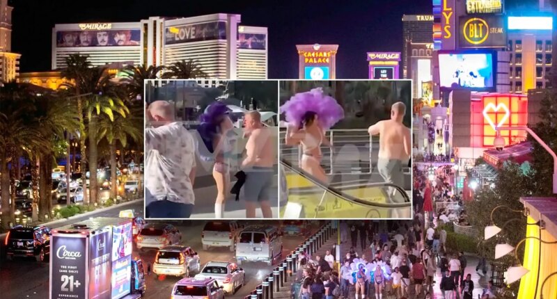 Las Vegas showgirl allegedly beats tourist with high heel after $20 photo tip sparks brawl