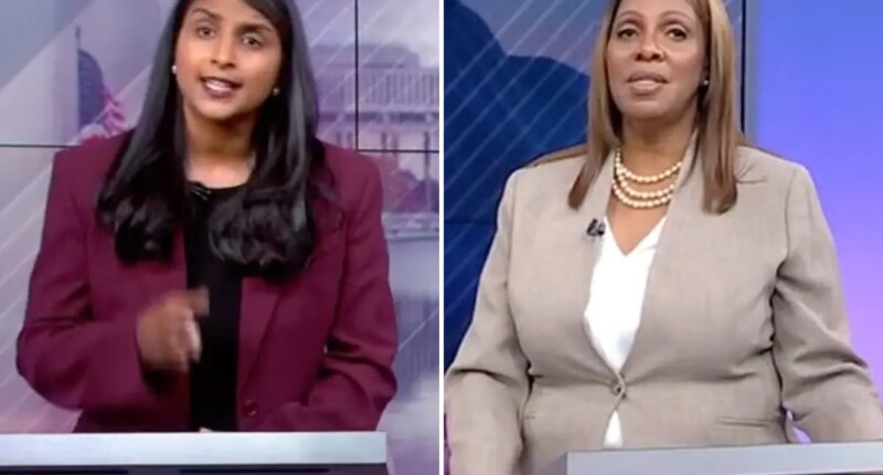 Letitia James's GOP opponent for attorney general Saritha Komatireddy trounces in fiery NY AG debate