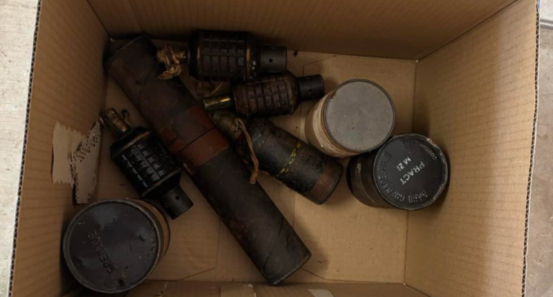 Live World War II-era grenades found in box bought at Texas estate sale