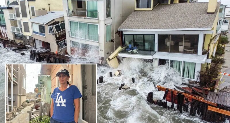 Long Beach homeowners devestated as Tropical Storm Rachel destroys homes