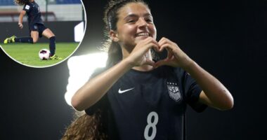 Loradana Paletta debuts with two goals for US U-17 women's soccer in historic win