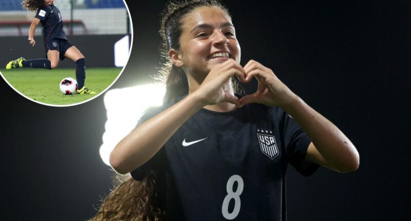 Loradana Paletta debuts with two goals for US U-17 women's soccer in historic win
