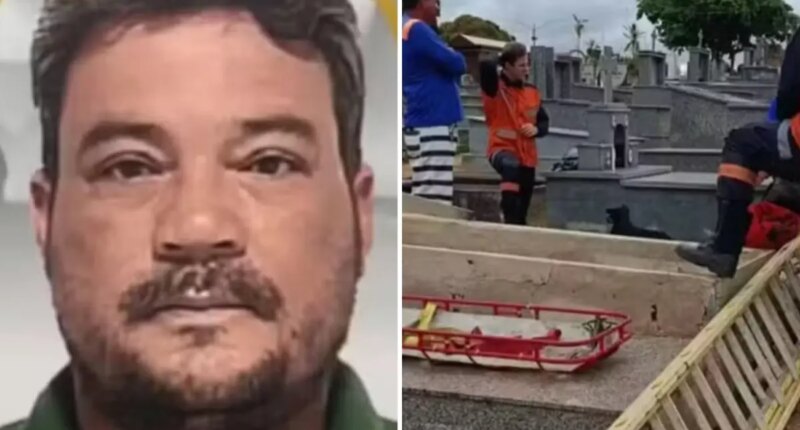 Man dies after falling into father's grave while attending friend's funeral