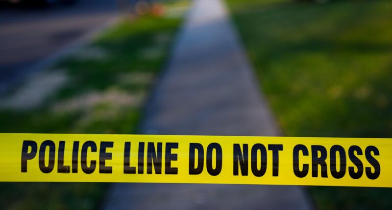 FILE -  Police tape cordons off the scene of a crime in Levittown, Pa., Saturday, March 16, 2024.