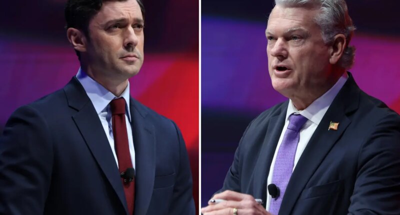 Mike Collins fends off claims he's a 'bigot,' rips Jon Ossoff in Georgia Senate debate