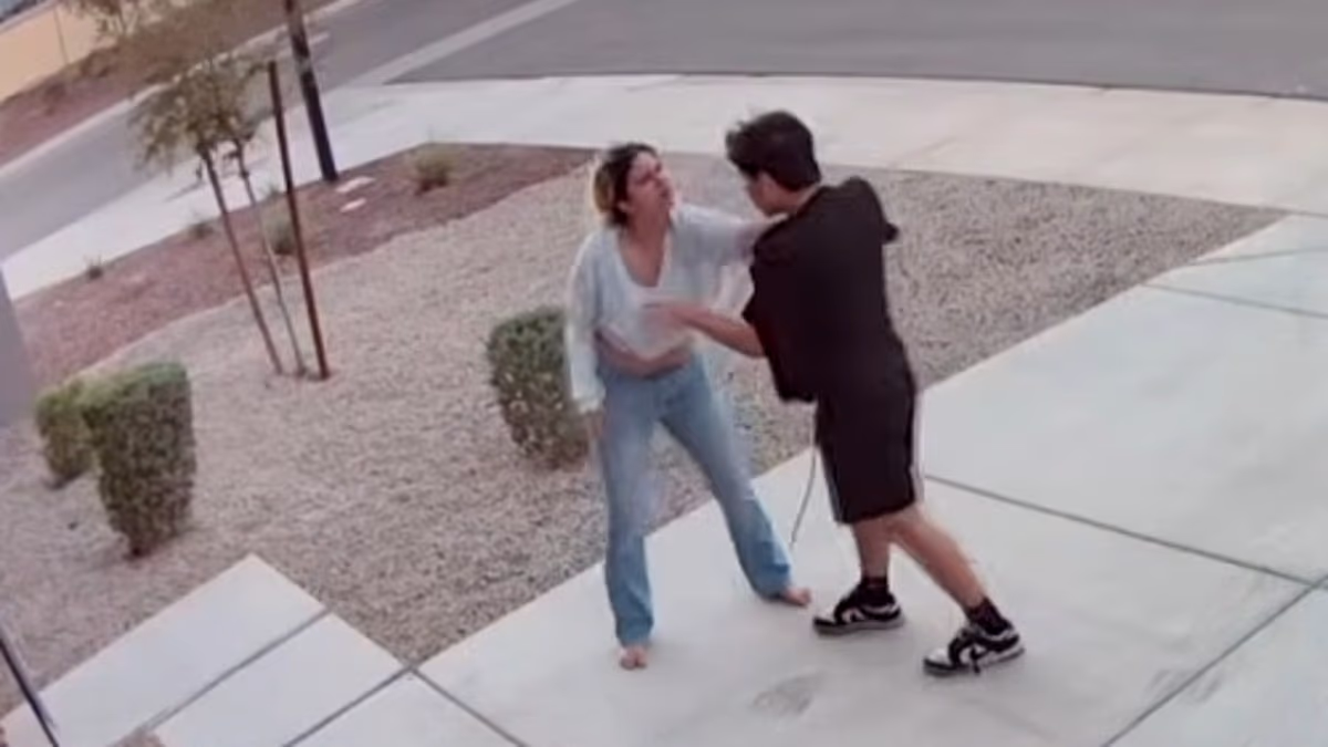 Mother Fights Off Intruder After He Grabs Her by the Neck