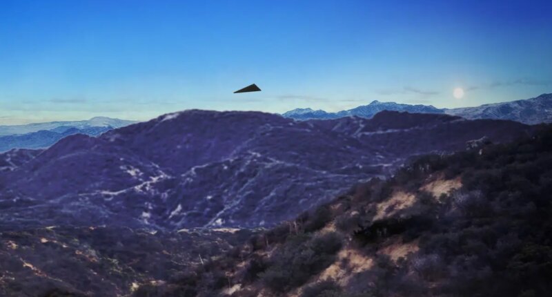 Mysterious black triangles spotted over secret US military bases, latest UFO file dump reveals