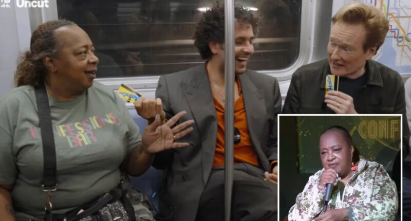 NYC bar owner Debbie Shields goes viral for life-changing banter with Conan O'Brien on 'SubwayTakes'