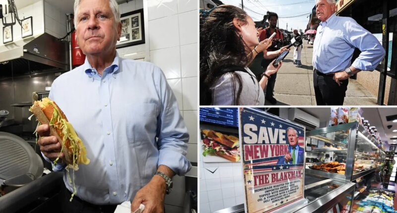 NYC deli names sandwich after Bruce Blakeman as he vows to bring down sky-high cost of lunch
