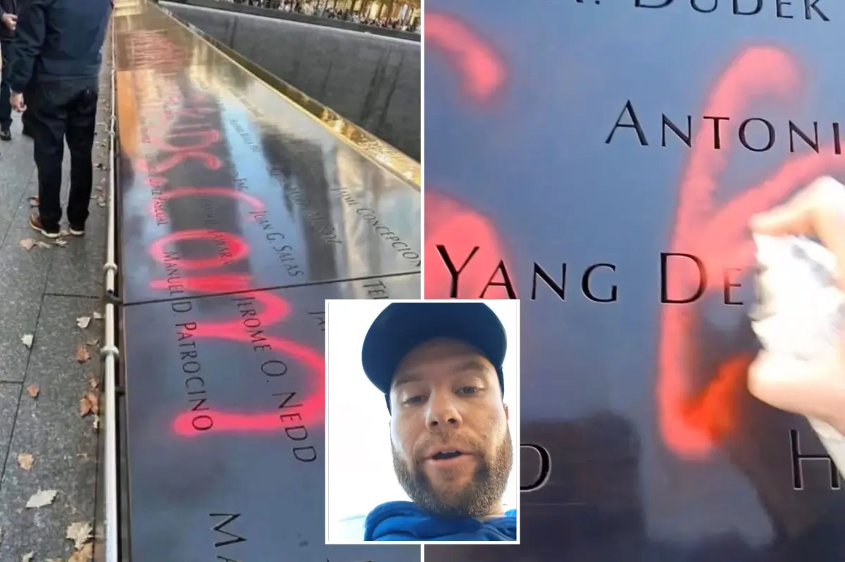Jonathan Tijerina Accused of Defacing NYC 9/11 Memorial in Protest