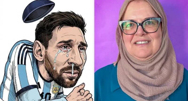 NYC teacher posts antisemitic meme of Lionel Messi