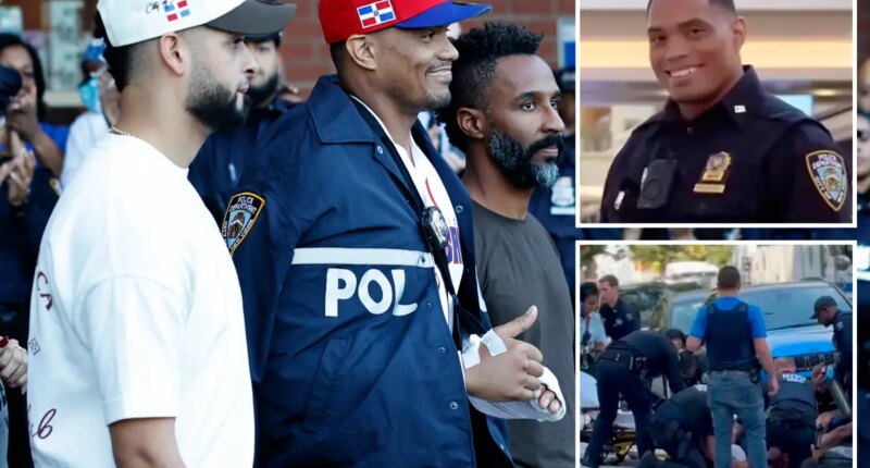 NYPD detective stabbed 7 times during brazen Bronx robbery tells The Post he's on the mend