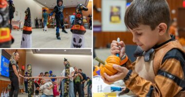NYU Langone throws party for pediatric cancer patients in treatment for Halloween