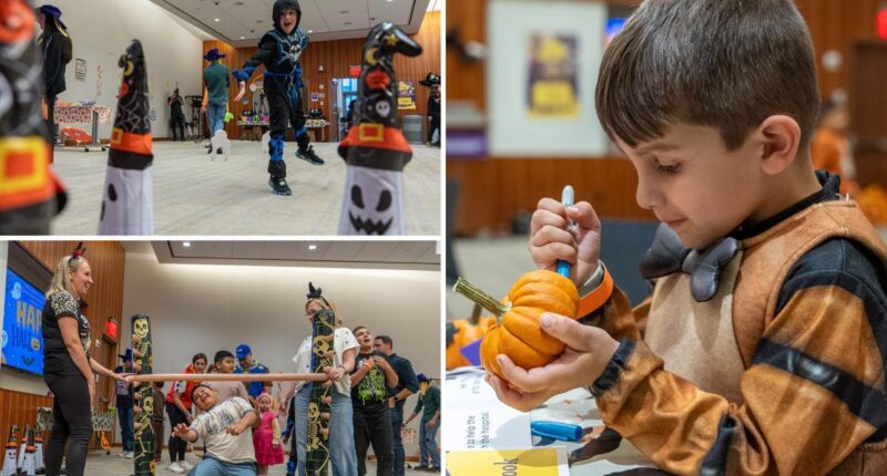 NYU Langone throws party for pediatric cancer patients in treatment for Halloween