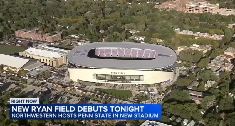 Northwestern University's new Ryan Field debuts with game against Penn State, ushers in new era for NU Wildcats football