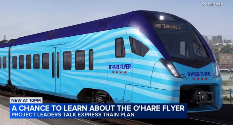 O'Hare Flyer: West suburban residents press for answers on proposed O'Hare Flyer express train at Forest Park meeting