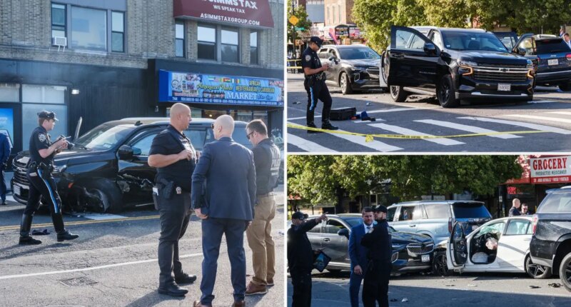 One killed, 3 injured as reckless NYC Mercedes driver mows down pedestrians while trying to beat light: sources