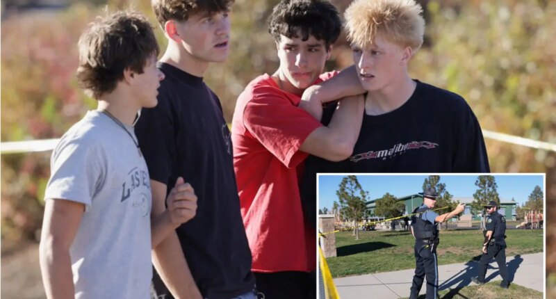 Oregon elementary school gunman fired his mom's shotgun at pickup truck before rampage that left 3 kids, teacher dead: report
