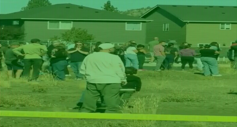 Oregon shooter attacked on school picture day...as hero teacher hailed