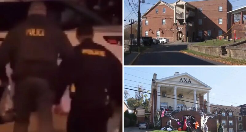 Police raid Lambda Chi Alpha, Pi Kappa Alpha houses at West Virginia University in hazing investigation
